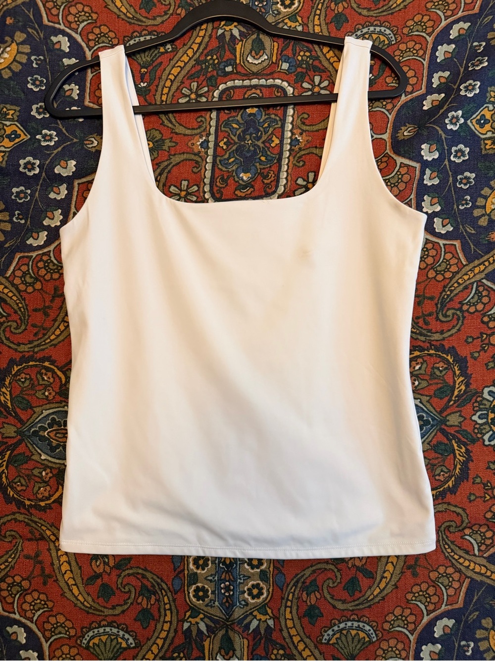 Express White Scoop Neck Tank